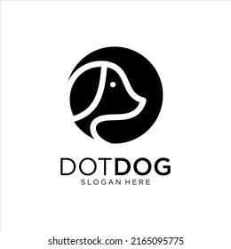 Dog logo Design Vector Template. Dog icon logo vector
