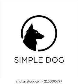 Dog logo Design Vector Template. Dog icon logo vector