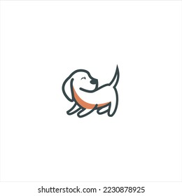 Dog logo Design Vector Template. Dog icon logo vector
