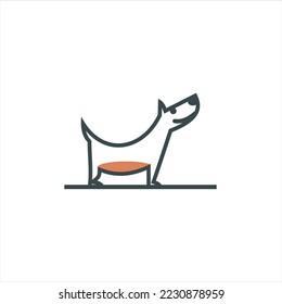 Dog logo Design Vector Template. Dog icon logo vector