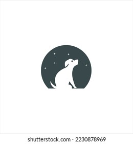 Dog logo Design Vector Template. Dog icon logo vector
