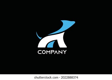 dog logo formed by the letters Y-S or A-Y