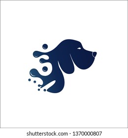 Dog logo icon