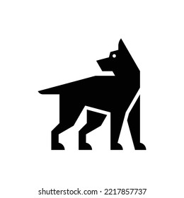 Dog Logo. Icon design. Template elements