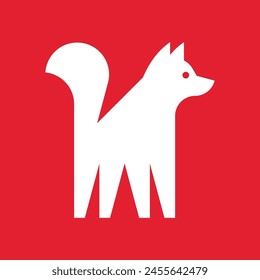Dog logo. Icon design. Template elements	