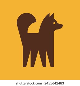 Dog logo. Icon design. Template elements	