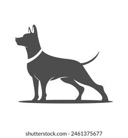 Dog logo icon design template