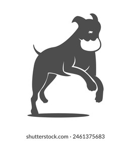 Dog logo icon design template