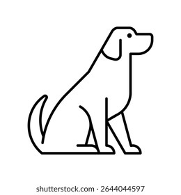 Dog Logo. Icon design. Template elements