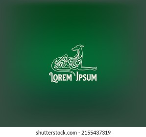 Dog logo and icon design vector.	