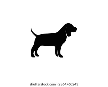 Dog logo and icon design vector. Dog logo design vector