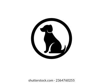 Dog logo and icon design vector. Dog logo design vector