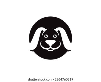 Dog logo and icon design vector. Dog logo design vector