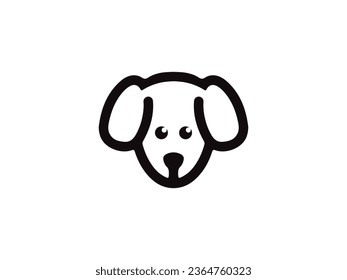 Dog logo and icon design vector. Dog logo design vector