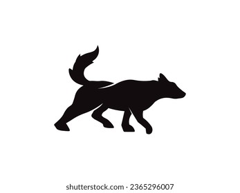 Dog logo and icon design vector. Dog logo design vector