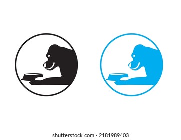 Dog logo and Icon Vector