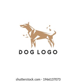 Dog logo icon vector design