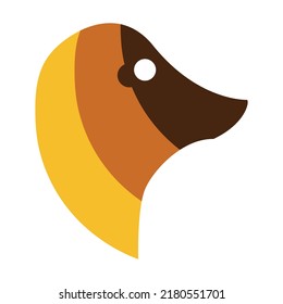 Dog logo and icon vector design