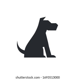 dog logo icon vector designs