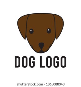 Dog logo icon vector template.