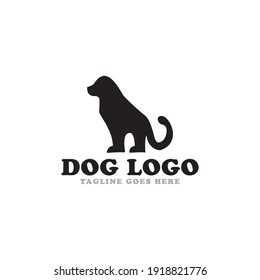 Dog logo icon vector template.