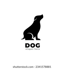 dog logo icon vector template