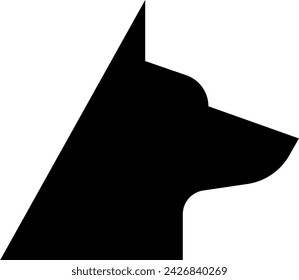 dog logo and illustration design template editable and high resolution image vector