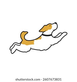 Dog logo illustration vector design