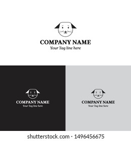 Dog logo for a new company.