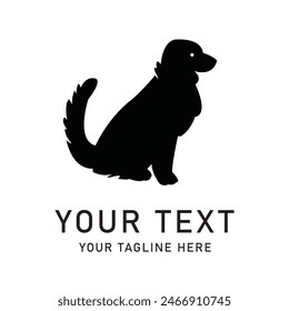 Dog logo, pet logo, illustration, icon, concept, animal, monkey vector