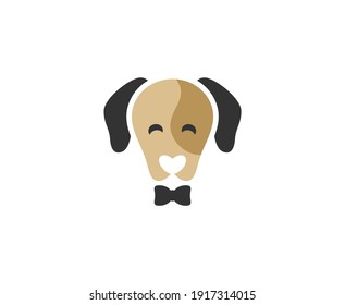 Dog logo pet puppy animal cute 