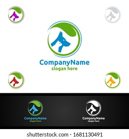 Dog Logo for Pet Shop, Veterinary, or Dog Lover Concept
