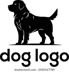 dog logo, simple dog care logo design, dog logo design vector 