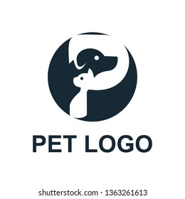 Dog logo template