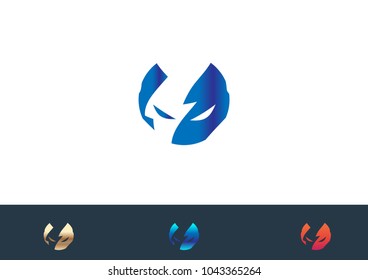 Dog Logo Template Design Vector 