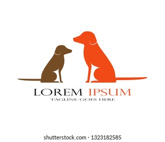 Dog logo template - Vector