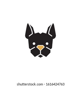 Dog Logo Template. Vector Illustrator.