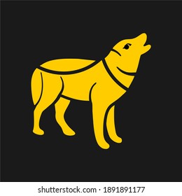 Dog Logo Template. Vector Illustrator Esp.10