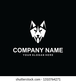 dog logo vector