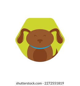 Dog logo vector design icon illustration template