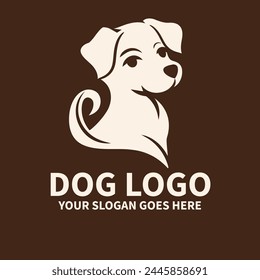 Dog Logo - Vector eps - Logo Design - Creative Dog Logo