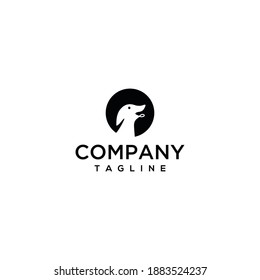 diseño gráfico vectorial del logotipo del perro