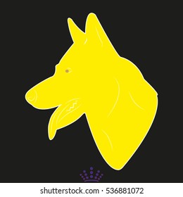 Dog, logo, vector illustration EPS 10