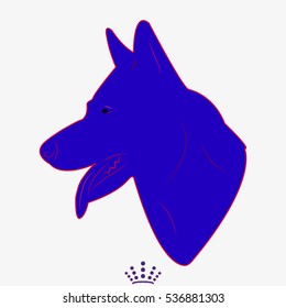 Dog, logo, vector illustration EPS 10