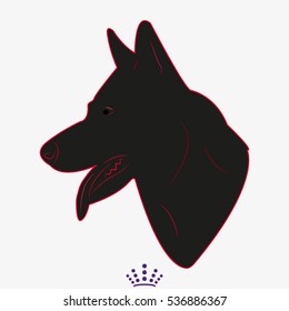 Dog, logo, vector illustration EPS 10