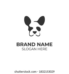 Dog Logo Vector Illustration Template