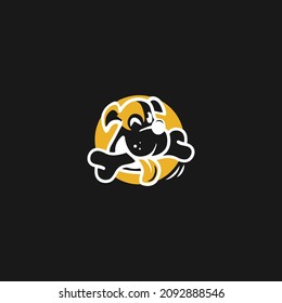 dog logo vector, premium logo