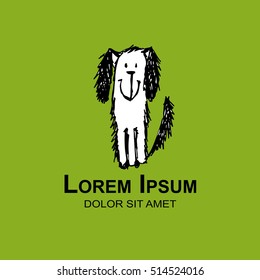 Dog logo for your design