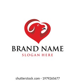 Dog Love Creative Logo Design