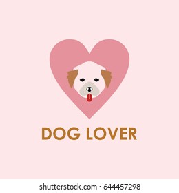 Dog Lover Logo Vector Template